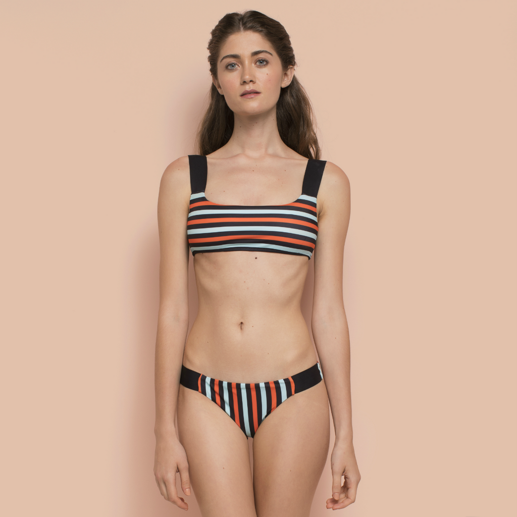 Miyako Bikini Top Striped